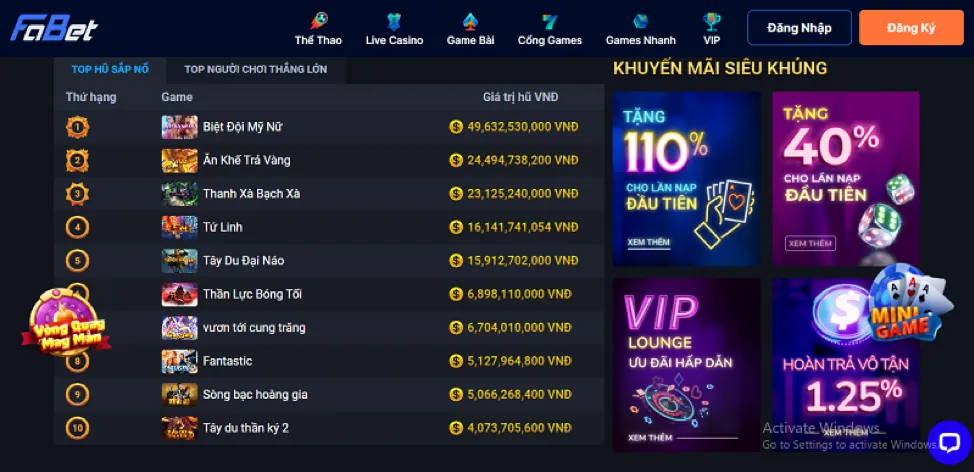 Hoàn Trả Tiền Mặt v7sb